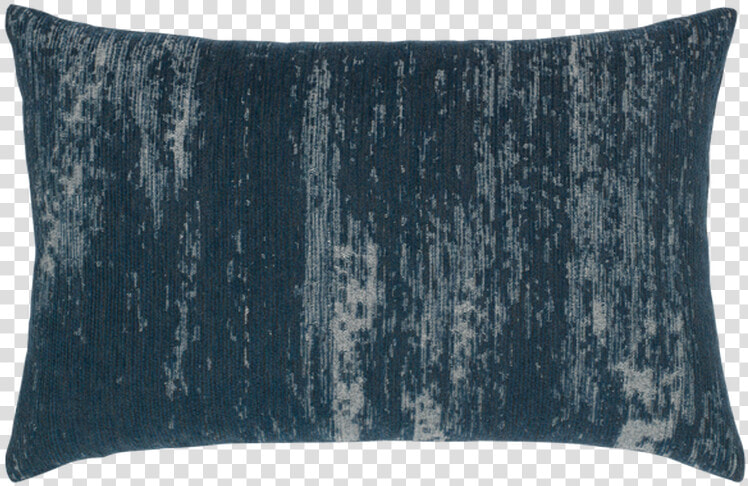 Elaine Smith Outdoor Pillows Distressed Indigo Lumbar   Cushion  HD Png DownloadTransparent PNG