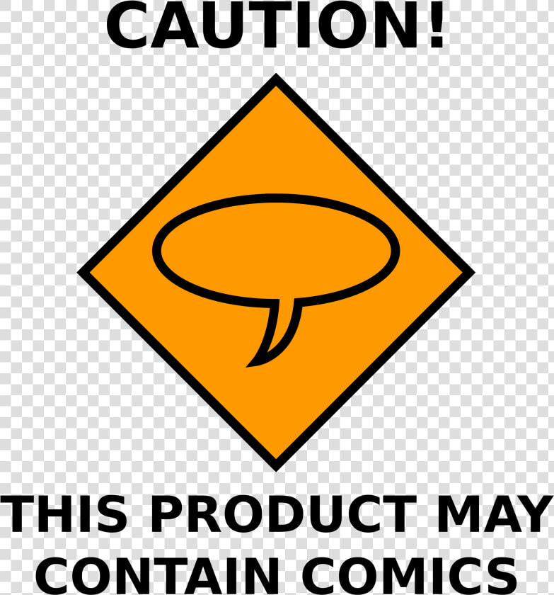 Caution Comics Clip Arts   Clip Art  HD Png DownloadTransparent PNG