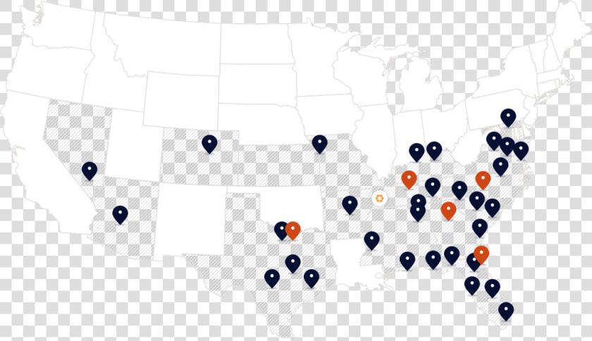 Ambit Energy Service Map  HD Png DownloadTransparent PNG