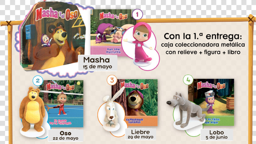 Coleccion Masha Y El Oso  HD Png DownloadTransparent PNG