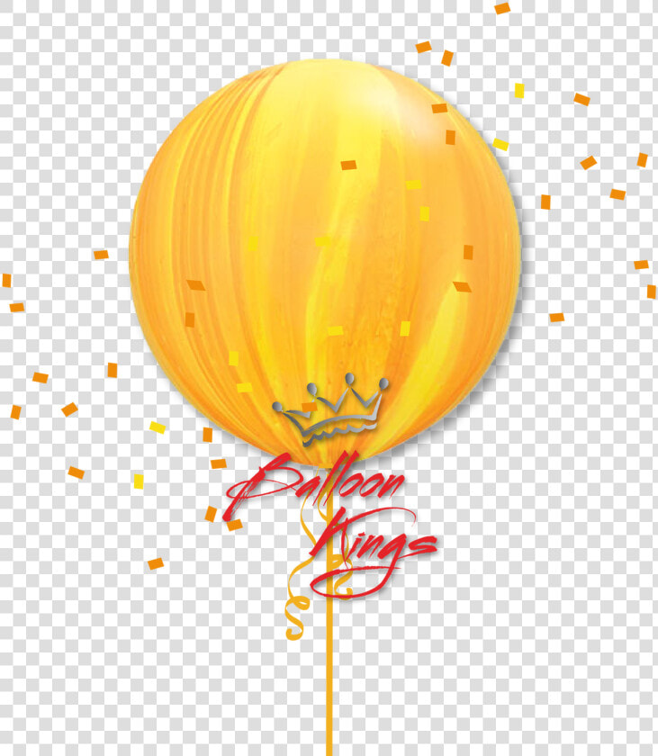 30in Superagate Yellow Orange   New Years Confetti  HD Png DownloadTransparent PNG