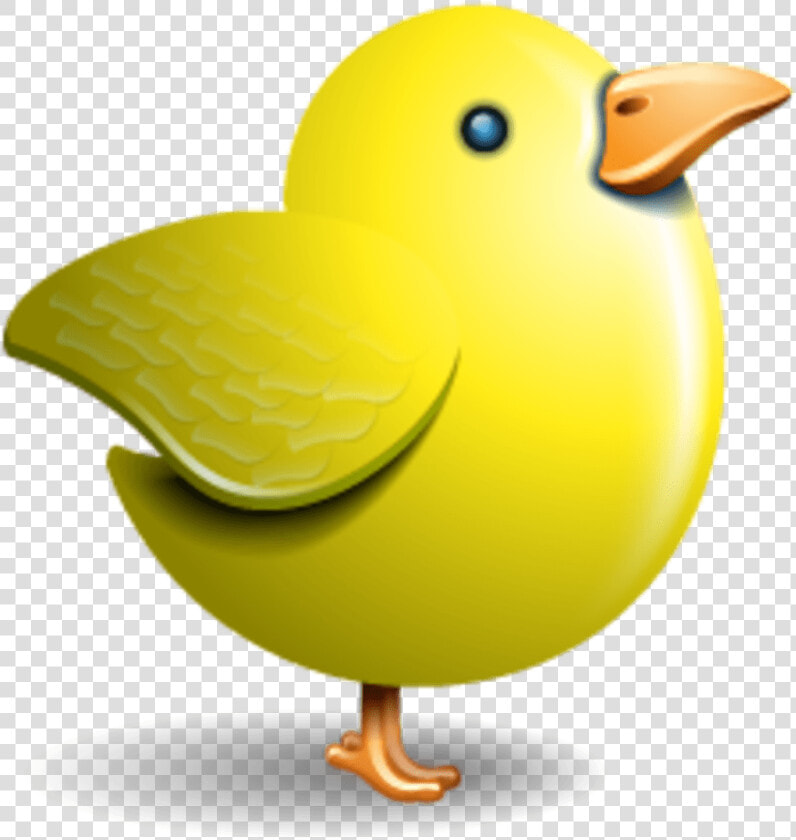 Twitter Vector Icons Massive Icon Set   Yellow Bird Icon  HD Png DownloadTransparent PNG