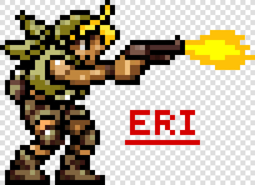 Eri Metal Slug Sprite  HD Png DownloadTransparent PNG