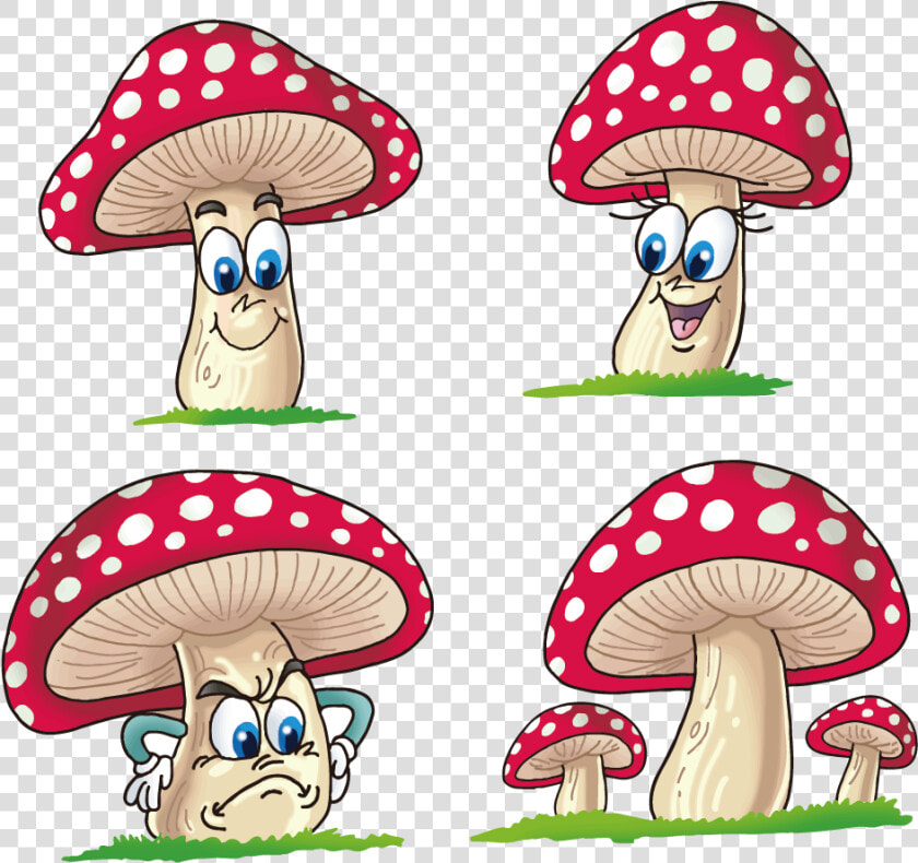 Clipart Black And White Stock Collection Of Free Mushrooms  HD Png DownloadTransparent PNG