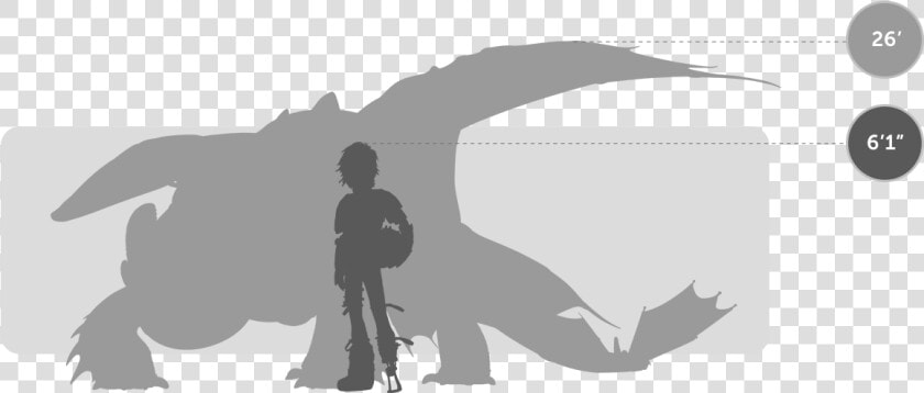 Humans Silo Hiccup Toothless   Tall Is A Night Fury  HD Png DownloadTransparent PNG