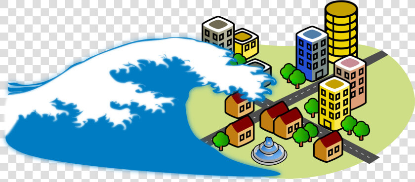 Wave Clipart Tsunami   Office Building Clip Art  HD Png DownloadTransparent PNG