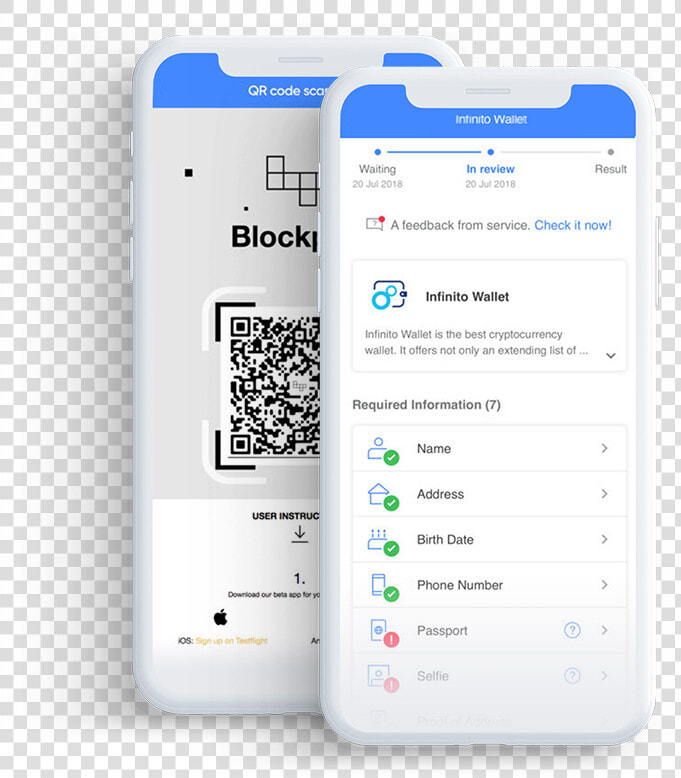 Blockpass Kyc For Individuals   Iphone  HD Png DownloadTransparent PNG