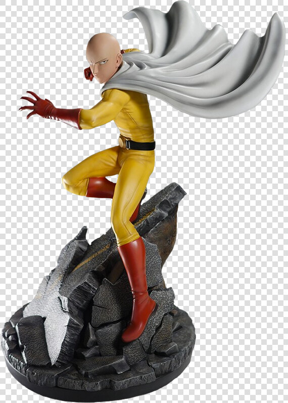 One Punch Man 1 4 Scale Statue   One Punch Man Saitama Statue  HD Png DownloadTransparent PNG