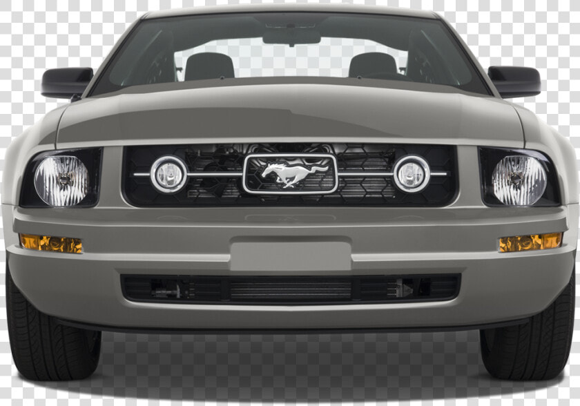 Muscle Car Grill Png   2008 Ford Mustang Front  Transparent PngTransparent PNG