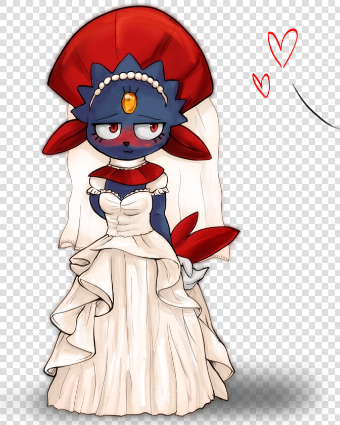 Weavile Bride  HD Png DownloadTransparent PNG