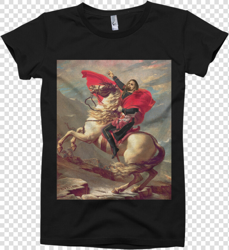 Napoleon Tee   Napoleon Crossing The Alps And The Definition  HD Png DownloadTransparent PNG