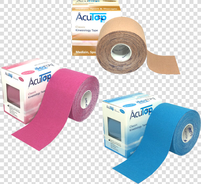 Acutop® Classic Kinesiology Tape   Acutop  HD Png DownloadTransparent PNG