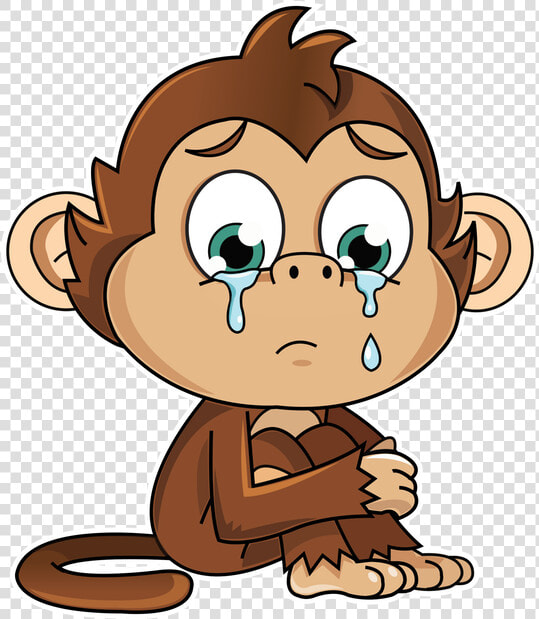 Transparent Cute Monkey Clipart   Cute Monkey Stickers  HD Png DownloadTransparent PNG