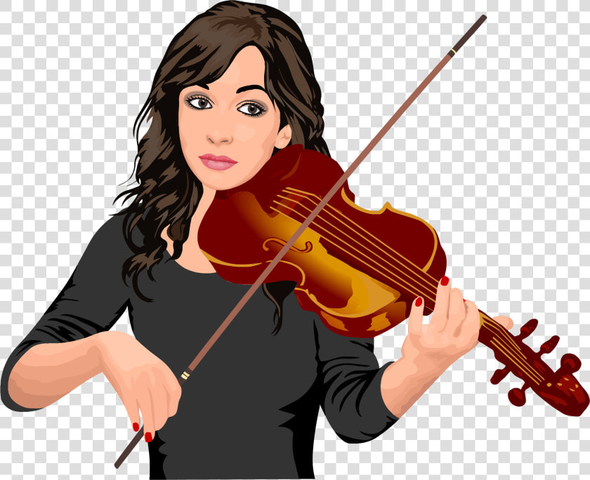 Cool Girl Violin Png   Clipart Playing Violin  Transparent PngTransparent PNG