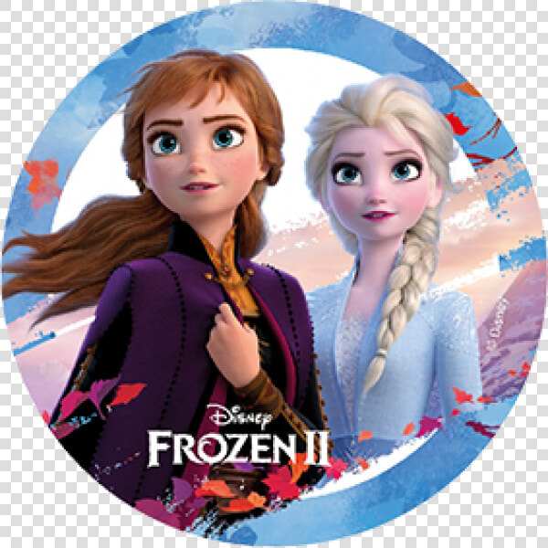 Frozen Ii 72201 2 Elsa Anna Eiskoenigin Tortenaufleger   Elsa And Anna Frozen 2  HD Png DownloadTransparent PNG