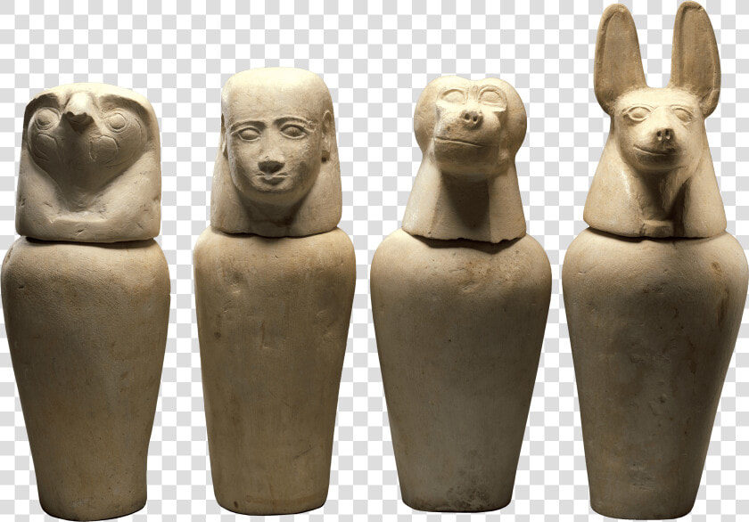 Aafenmut Canopic Jars  664 Bce Ancient Egypt   Ancient Egypt Organ Jar  HD Png DownloadTransparent PNG