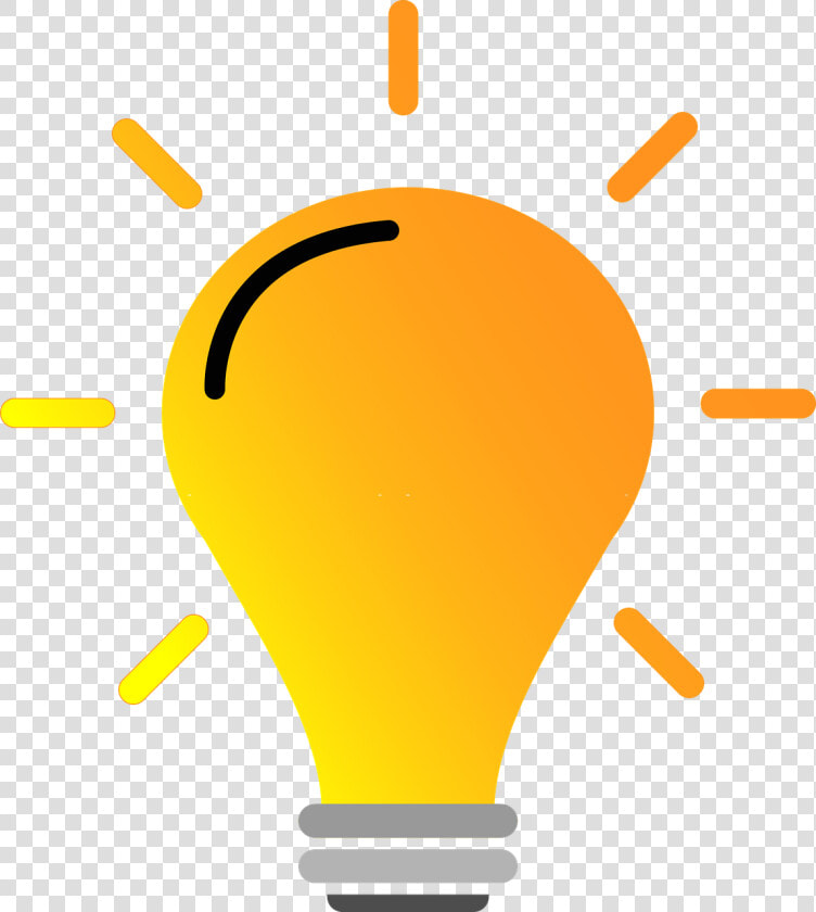 Lightbulb Bright Yellow Free Picture   Idea Png Vector  Transparent PngTransparent PNG