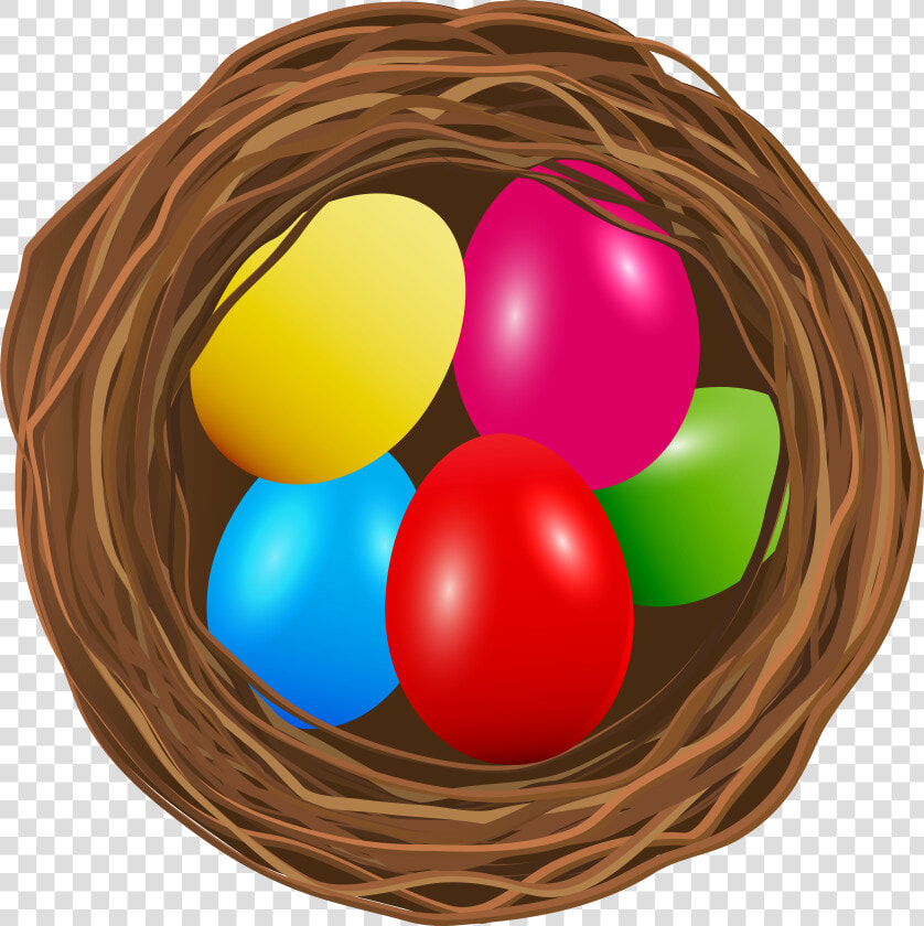 Easter Egg Nest Transparent Png Clip Art Image   Easter Nest Clipart  Png DownloadTransparent PNG