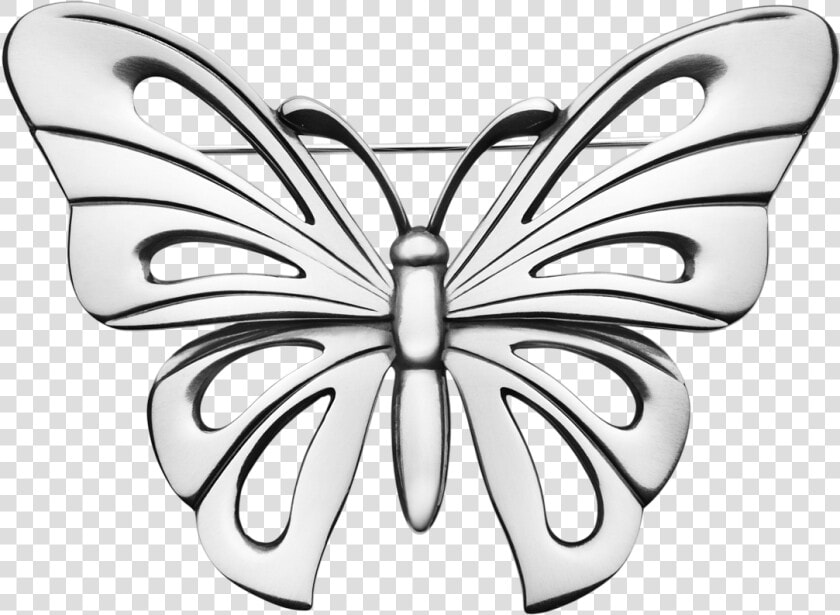 Silver Clip Butterfly   Silver Butterfly Transparent Background  HD Png DownloadTransparent PNG