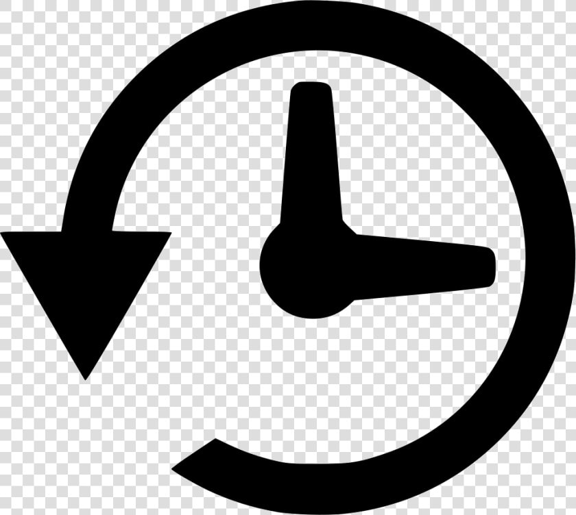 Time Machine Icon Svg Clip Arts   Time Machine Black And White  HD Png DownloadTransparent PNG