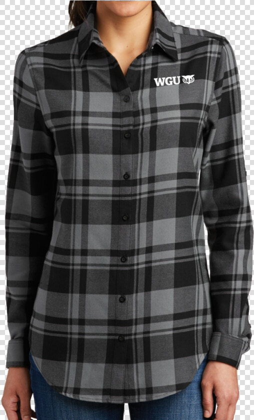 Port Authority® Ladies Plaid Flannel Tunic Data   Port Authority Lw668 Ladies Plaid Flannel Tunic  HD Png DownloadTransparent PNG