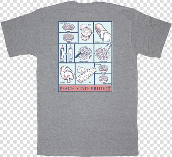 Peach State Pride Georgia Bbq Ss Tee Gray   Han Solo Malcolm Reynolds T Shirt  HD Png DownloadTransparent PNG