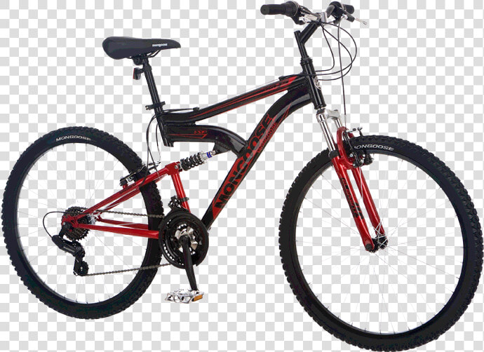 Mongoose Mountain Bike Black And Pink  HD Png DownloadTransparent PNG