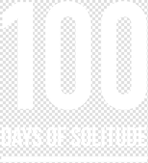 100 Days Of Solitude   Graphic Design  HD Png DownloadTransparent PNG