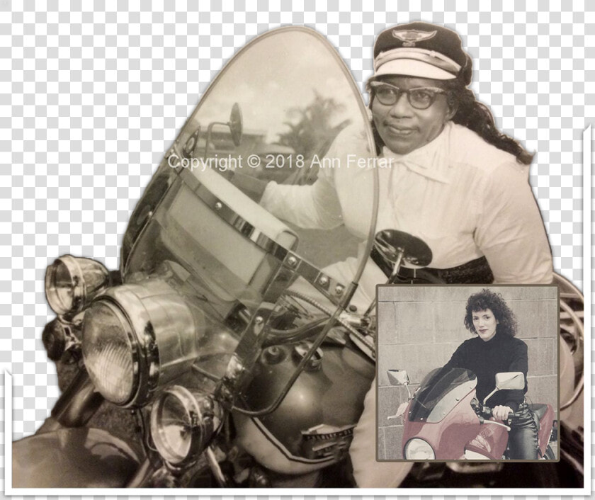 Prototype With Watermark  Hawk Border   Bessie Stringfield  HD Png DownloadTransparent PNG