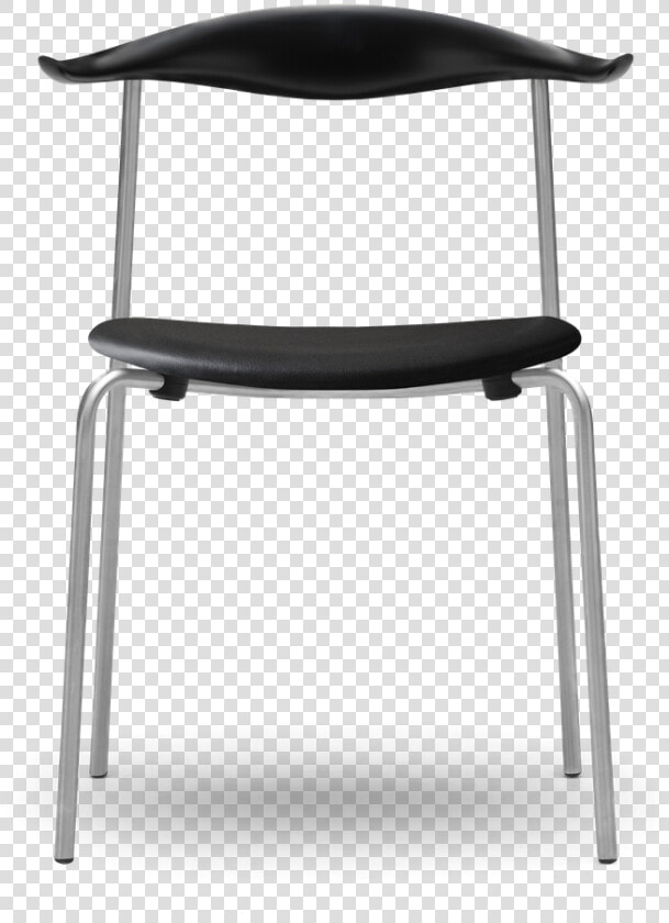 Carl Hansen  amp  Son Ch88p Dining Chair With Chrome Frame   Carl Hansen Chairs Ch88p  HD Png DownloadTransparent PNG