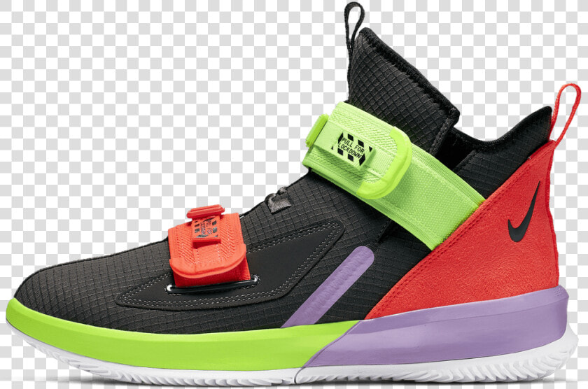 Nike Lebron Soldier   Nike Basketball Shoes Colorful  HD Png DownloadTransparent PNG