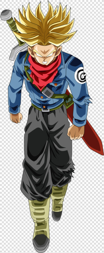 Transparent Future Trunks Png   Future Trunks Super Saiyan Rage  Png DownloadTransparent PNG