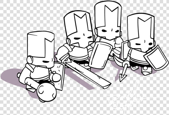 Castle Crashers Coloring Pages 2 Png   Castle Crashers Coloring Pages  Transparent PngTransparent PNG