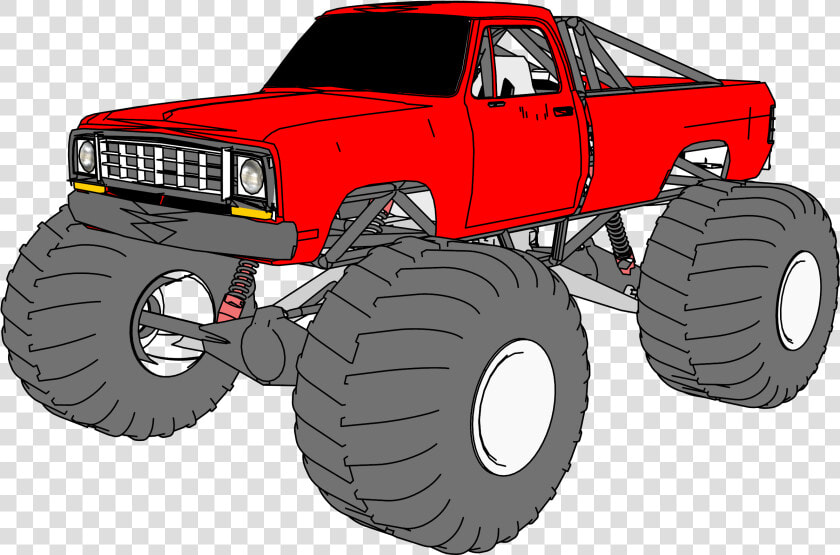 1974 Dodge Clipart Png   Monster Truck  Transparent PngTransparent PNG