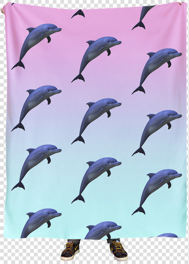 Dolphinz Blanket Vapor95 Vaporwave Art  Rave Outfits    Common Bottlenose Dolphin  HD Png DownloadTransparent PNG