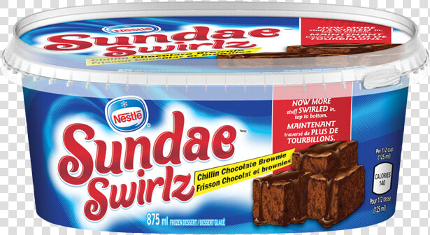 Alt Text Placeholder   Nestle Ice Cream Sundae Brownies  HD Png DownloadTransparent PNG