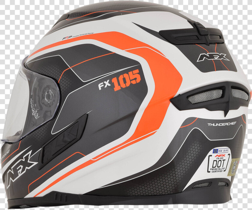 Afx Fx 105 Thunder Chief Helmet Thumbnail   粉紅 色 全 罩 安全 帽  HD Png DownloadTransparent PNG