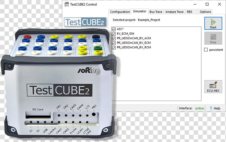 Configurable Simulation Of Ecu Diagnostics   Ecu Simulator  HD Png DownloadTransparent PNG