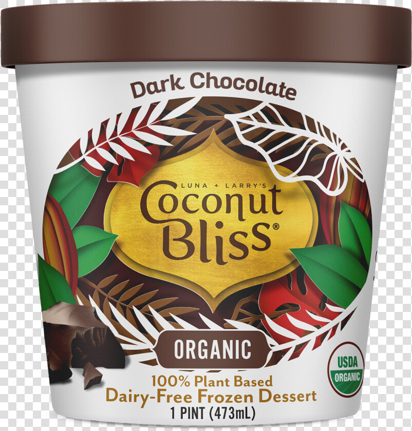 Coconut Bliss Vegan Ice Cream   Coconut Bliss Sweet Cherry Amaretto  HD Png DownloadTransparent PNG