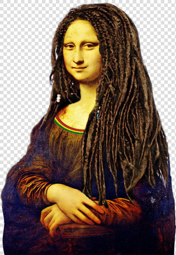  rasta  monalisa  monalisarasta  dreadlocks  dubrootsgirlcreation   Mona Lisa Dreadlock  HD Png DownloadTransparent PNG