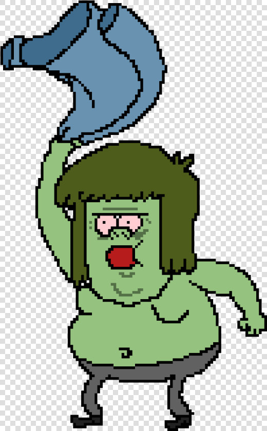 Regular Show Muscle Man   Png Download   Regular Show Muscle Man Transparent Gif  Png DownloadTransparent PNG