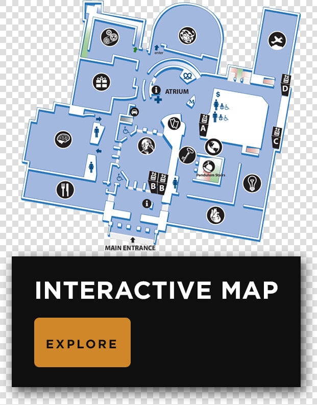 Map Of The Second Floor  Showing The Locations Of Major    Dragon Naturally Speaking Icon  HD Png DownloadTransparent PNG