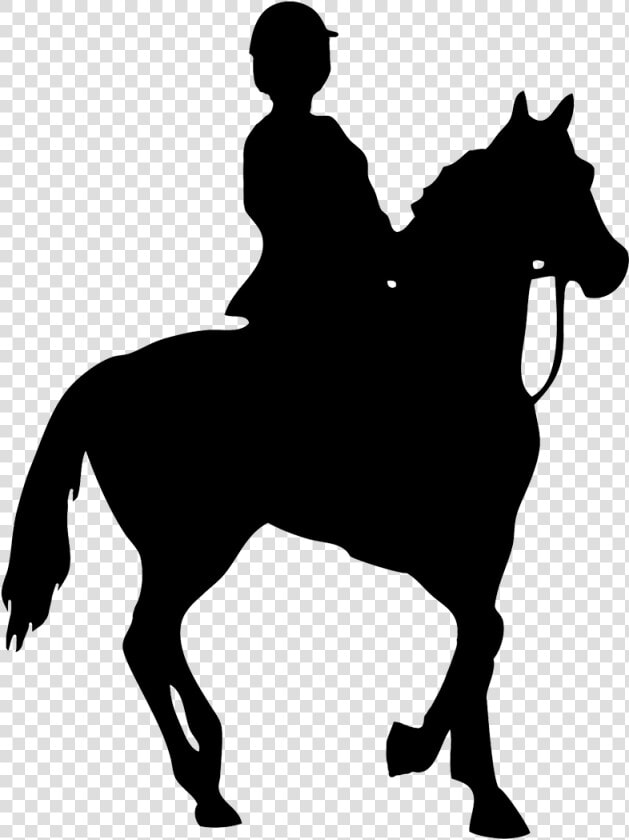 Horse Silhouette   Horse And Rider Silhouette Png  Transparent PngTransparent PNG