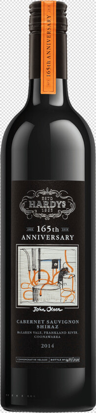 Hardys 165th Anniversary Cabernet Shiraz  HD Png DownloadTransparent PNG