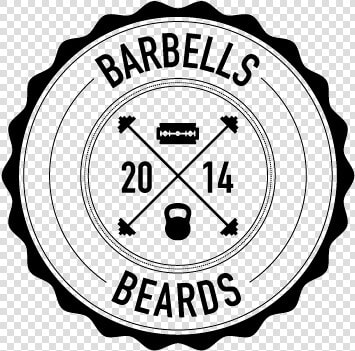 Barbells  amp  Beards   Label Cup Cake  HD Png DownloadTransparent PNG