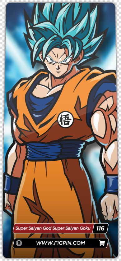 Dragon Ball Fighterz Ssgss Goku Enamel Pin Data Src   Dragon Ball Fighterz Goku Super Saiyan Blue  HD Png DownloadTransparent PNG