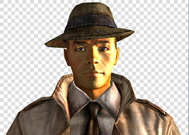 Mysterious Stranger Gr   Mystery Man Fallout  HD Png DownloadTransparent PNG