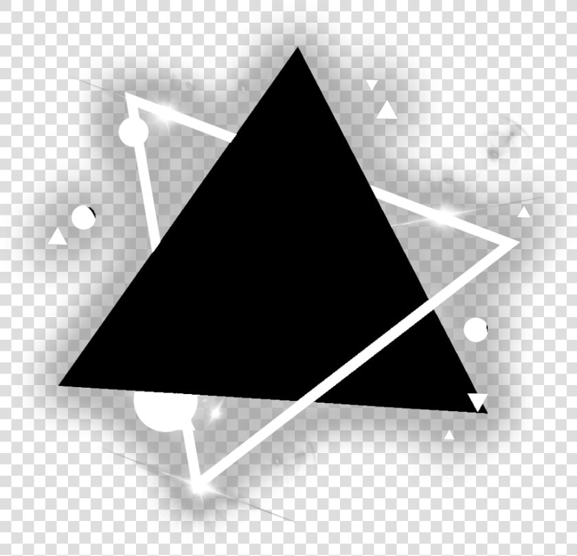  triangle  background  black  white  neon  lights  remixit   Neon Black  amp  White Background  HD Png DownloadTransparent PNG