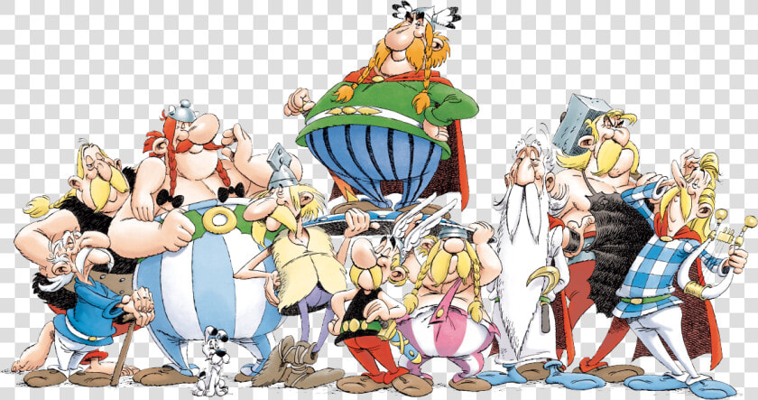 Asterix And Obelix Toon Characters  HD Png DownloadTransparent PNG