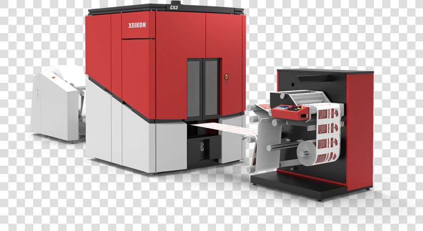 Xeikon Cx3 Digital Label Printing Press   Xeikon 3030  HD Png DownloadTransparent PNG